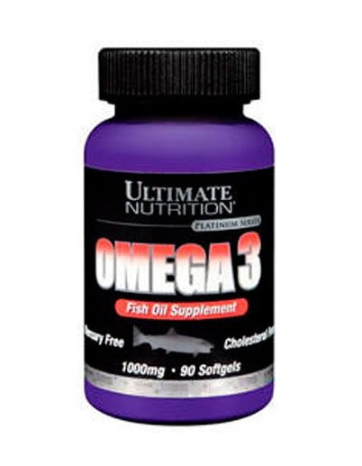 картинка Ultimate Nutrition Omega 3 1000 mg 90 капс от магазина Спорт ВСК