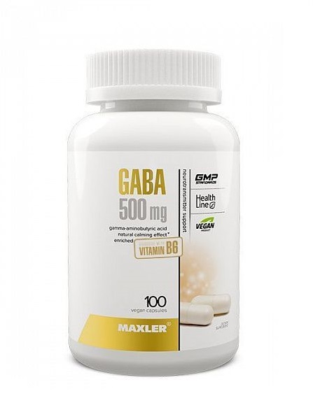 Maxler GABA 500 mg 100 капс