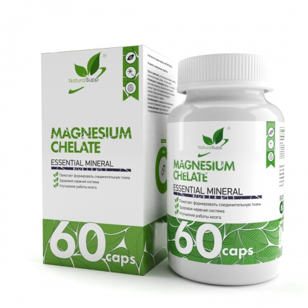 NaturalSupp Magnesium chelate 60 капс