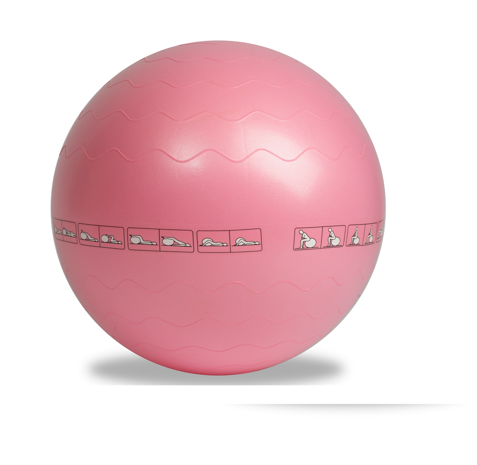 картинка Гимнастический мяч 65 см розовый от магазина Спорт ВСК