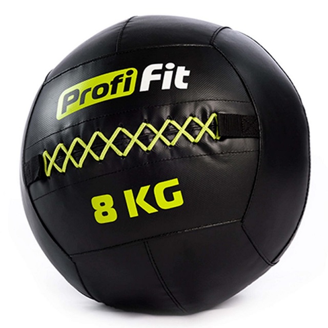 картинка Медицинбол набивной (Wallball) PROFI-FIT, 8 кг от магазина Спорт ВСК