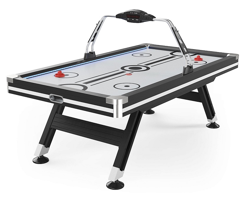 Игровой стол Аэрохоккей (226х125 cм) Black&White