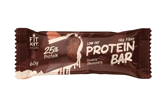 FITKIT Protein BAR 60 гр Двойной шоколад