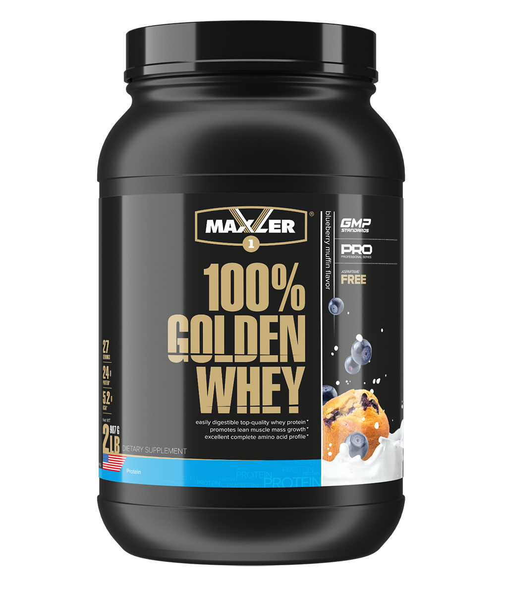 Maxler 100% Golden Whey 908 гр