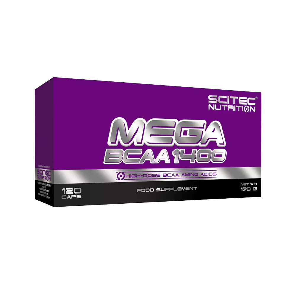 Scitec Nutrition Mega BCAA 1400 120 капс