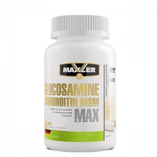 картинка Maxler Glucosamine-Chondroitin-MSM MAX 90 таб от магазина Спорт ВСК