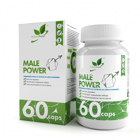 картинка NaturalSupp Male power 60 капс от магазина Спорт ВСК
