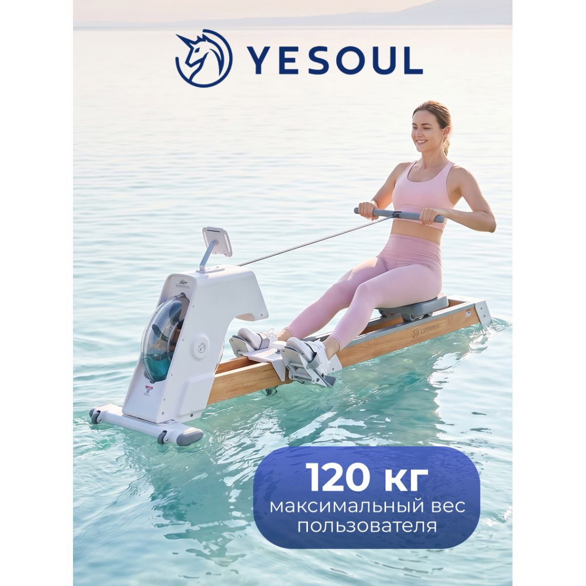 картинка Гребной тренажер YESOUL SQ-RM2002YL от магазина Спорт ВСК