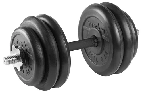 Гантель разборная 27 кг обрезиненная