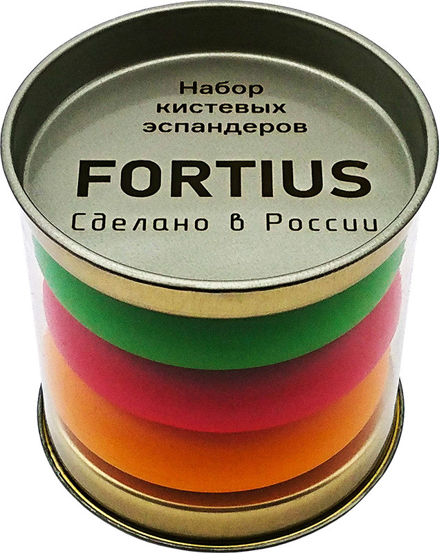 Набор кистевых эспандеров FORTIUS 3шт. (20, 30, 40 кг)