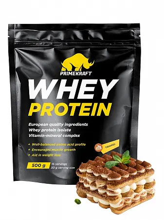 картинка Prime Kraft Whey protein 500 гр Тирамису от магазина Спорт ВСК