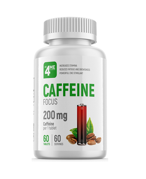 картинка all4ME Caffeine 200 мг 60 таб от магазина Спорт ВСК