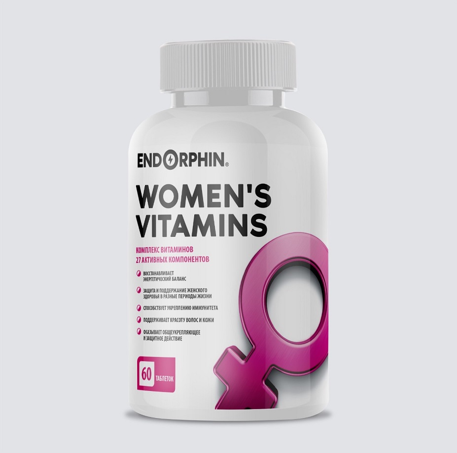 картинка Endorphin Womens vitamins 60 капс от магазина Спорт ВСК
