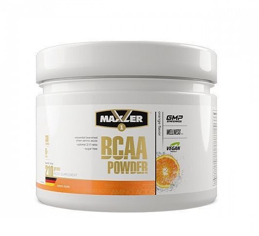картинка Maxler BCAA Powder 2:1:1 Sugar Free 210 гр от магазина Спорт ВСК