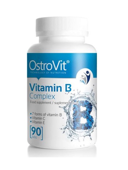 картинка Ostrovit Vitamin B Complex 90 таб от магазина Спорт ВСК