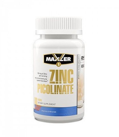 картинка Maxler Zinc Picolinate 50 mg 60 таб от магазина Спорт ВСК