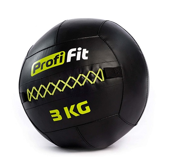 картинка Медицинбол набивной (Wallball) PROFI-FIT, 3 кг от магазина Спорт ВСК