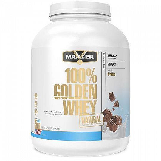 Maxler 100% Golden Whey Natural 2270 гр