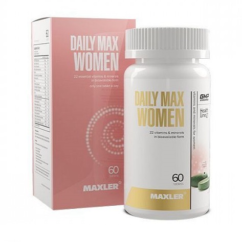 Maxler Daily Max Women 60 таб