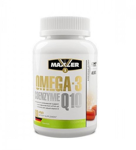 Maxler Omega-3 Coenzyme Q10 60 капс
