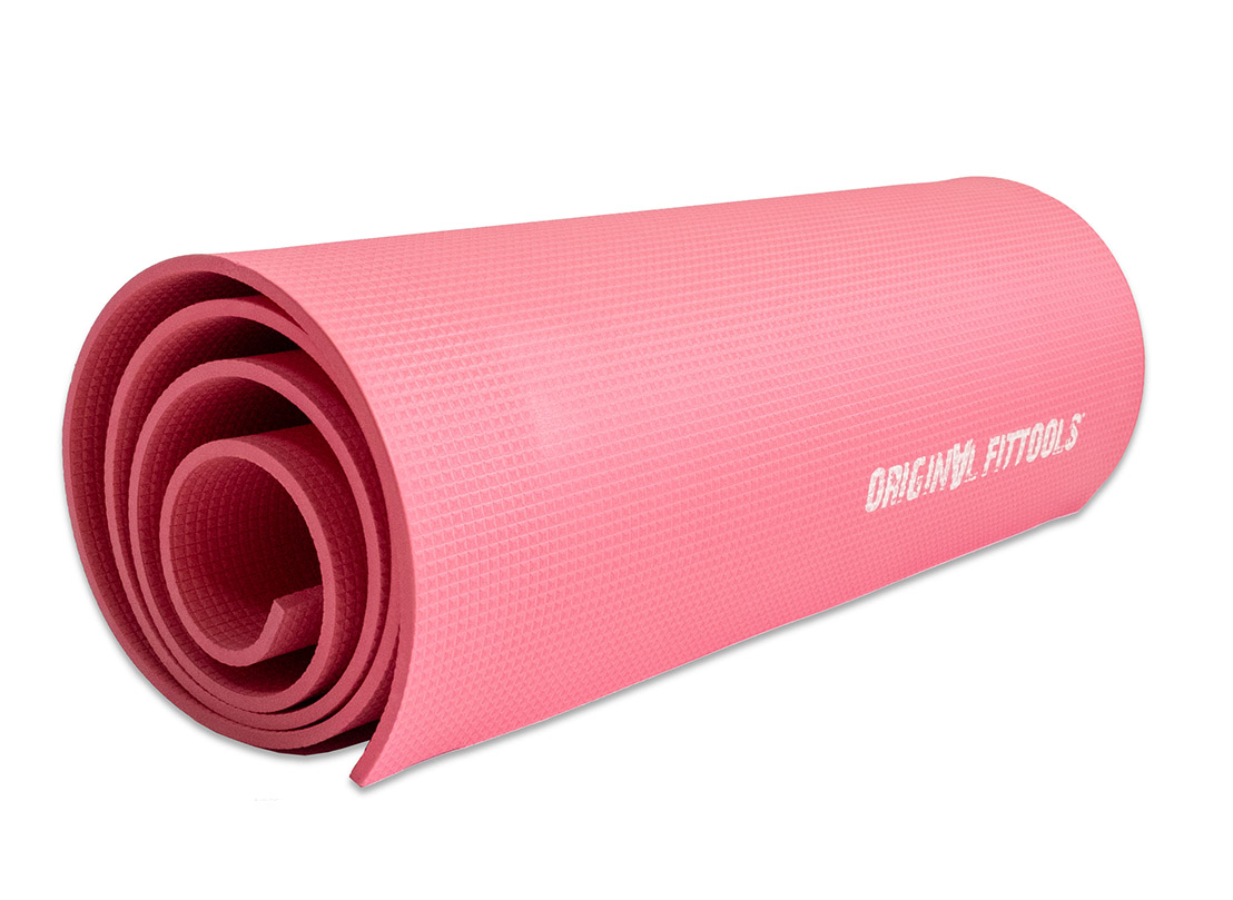 картинка Мат для аэробики и фитнеса 180х60 см, 6 мм ЭВА розовый от магазина Спорт ВСК