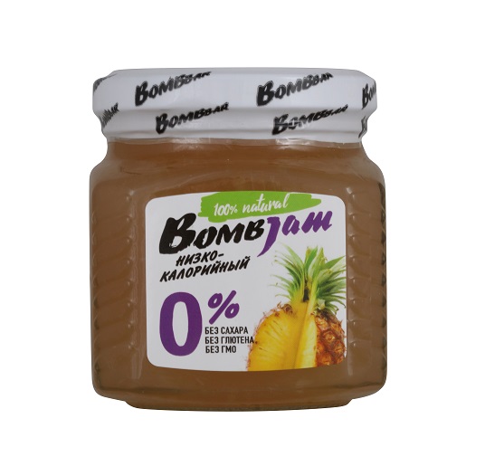 Джем Bombbar 0% 250 гр, ананас