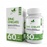 NaturalSupp Zinc chelate 60 капс