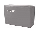 Блок для йоги Atemi AYB01 225х145х75 мм, серый