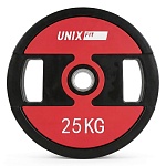 Диск уретановый c хватом PRO 25 кг, 51 мм