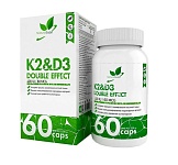 NaturalSupp K2+D3 Double Effect 60 капс