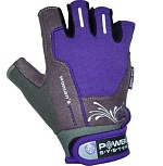 Женские перчатки PS 2570 сине/серые XS