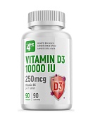all4ME Vitamin D3 10000 IU 90 таб